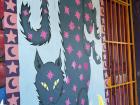 Cat mural