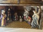 Here is an original nativity scene handmade by an old Maltese man