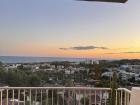 This is the sunset on my second day, seen from my apartment!