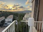 The sunrise seen from my apartment balcony