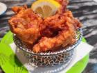 Fried chicken with crispy skin