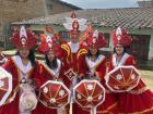 After participating in the parade in Cajamarca