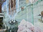This is the second half of the mural. Jeju has a different founding myth than the rest of Korea!