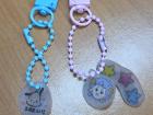 These are the key chains I kept. The rest were gifted to other people