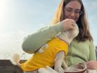 I was chosen by a puppy while waiting in line at the photobooth!