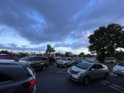 Traffic in the evening