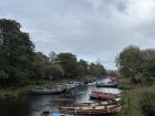 In Ireland, they take small boats to get around a lake in Killarney National Park