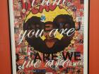Modern native art piece in Gallery of Art NSW