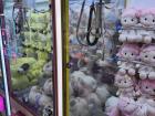 A claw machine I played in Haymarket
