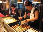 There are so many vendors you can receive takoyaki from in Osaka!