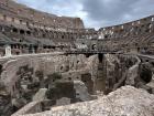 The Colosseum shows how people once gathered to watch events; today it stands as a symbol of movement through history