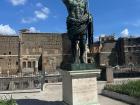 Standing tall near the Roman Forum a reminder of how one person shaped the future of an empire