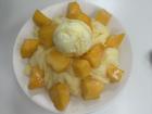 Fresh mango shaved ice
