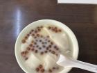 Douhua with tapioca pearls