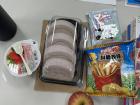 Food is a popular gift in Taiwan--these are from my coworkers