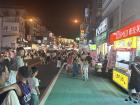 Popular night market in Kenting, Taiwan
