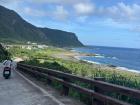 The view of Lanyu's coastline from my scooter