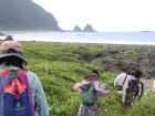 Hiking with friends in Lanyu