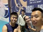 Volleyball in Taipei with new Taiwanese friends