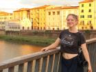 On a bridge in Pisa