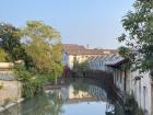 Pretty river in Crema