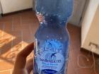 Bottle of fizzy water