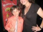 With Ms. Rodriguez at 5th grade graduation