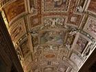 Ceiling of a hall inside of the Vatican Museum