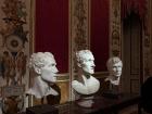 Three busts of Roman Emperors