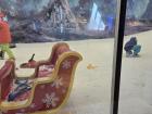 Photo of a snow playroom for kids in a mall, it never actually snows in Taiwan!
