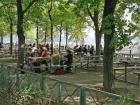 A popular spot for picnics in Prague is Letna Park, near the river. 