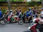 There are so many motorbikes in Vietnam!
