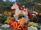 There are 12 animals in the zodiac. 2026 is the year of the horse! All around people decorate for Tết