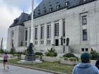 Close up of the Canadian Supreme Court 