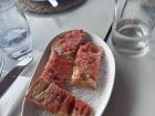 Bread with tomato 