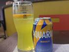 Aquarius is a popular electrolyte drink here in Spain. It's like Gatorade