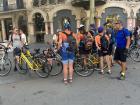 Groups of people travel together on bikes often! Huge example of community 