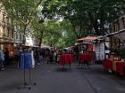 Stalls from a flohmarkt (flea market) I stumbled upon while exploring