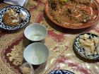 Some plov we enjoyed made with the famous Özgön red rice
