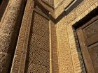 A close-up of a Kara-Khanid mausoleum