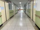 A hallway in the school