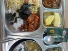 Wednesday's cafeteria lunch
