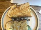 Tuna sandwich melt from my favorite cafe