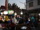 The Wednesday night market in Fangliao, where I teach -- I see so many students here!