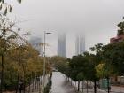 A foggy and cozy Madrid day!
