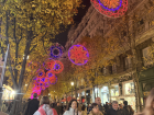 Some of the holiday decorations that fill the streets of Madrid 