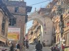 This is an entrance gate to Bhaktapur 