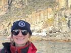 For my marine science studies, I get to go out on boats and look for marine mammals like Australian fur seals