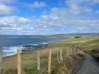 Cliffs of Moher sparkling in the sunlight 