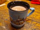 "Heiss Schokolade" (hot chocolate) at the "Heidelberger Weinachtsmarkt" (Heidelberg Christmas Market)